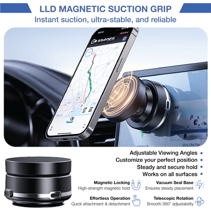 LLD™ SecureGrip Pro Magnetic Holder New 2024 LLD05