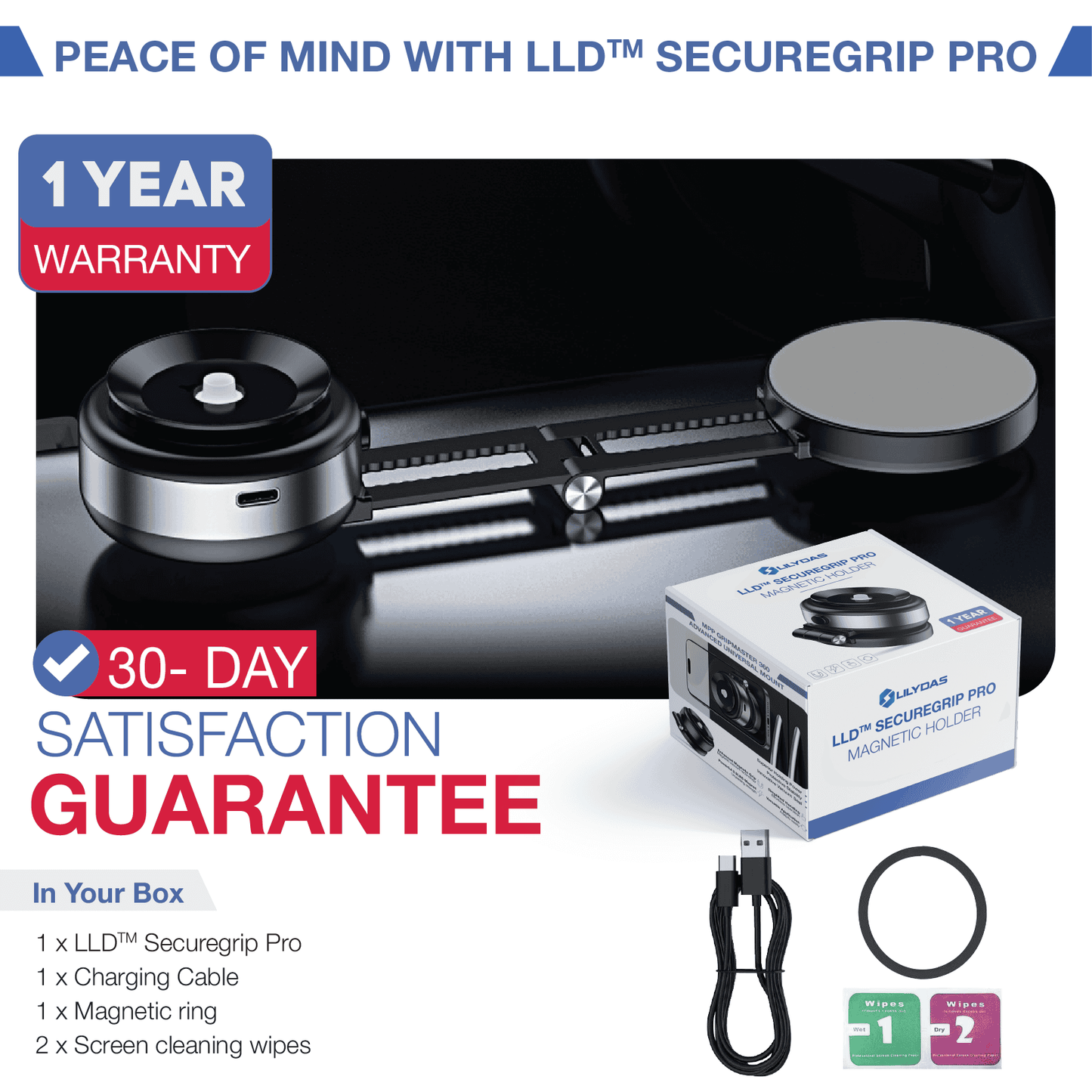 LLD™ SecureGrip Pro Magnetic Holder New 2024 LLD08